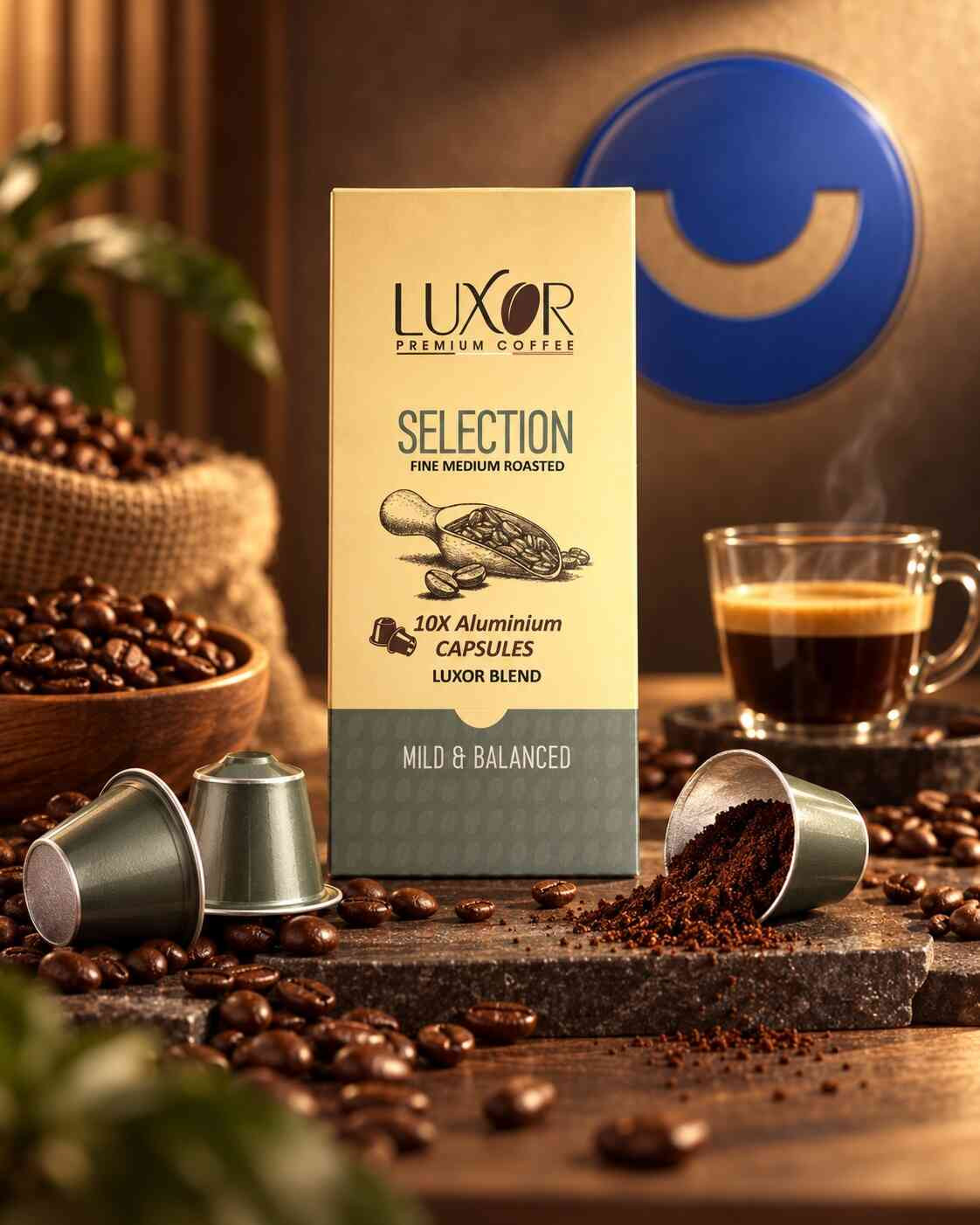 كبسولات إسبريسو سيليكشن 70% أرابيكا 30% روبوستا