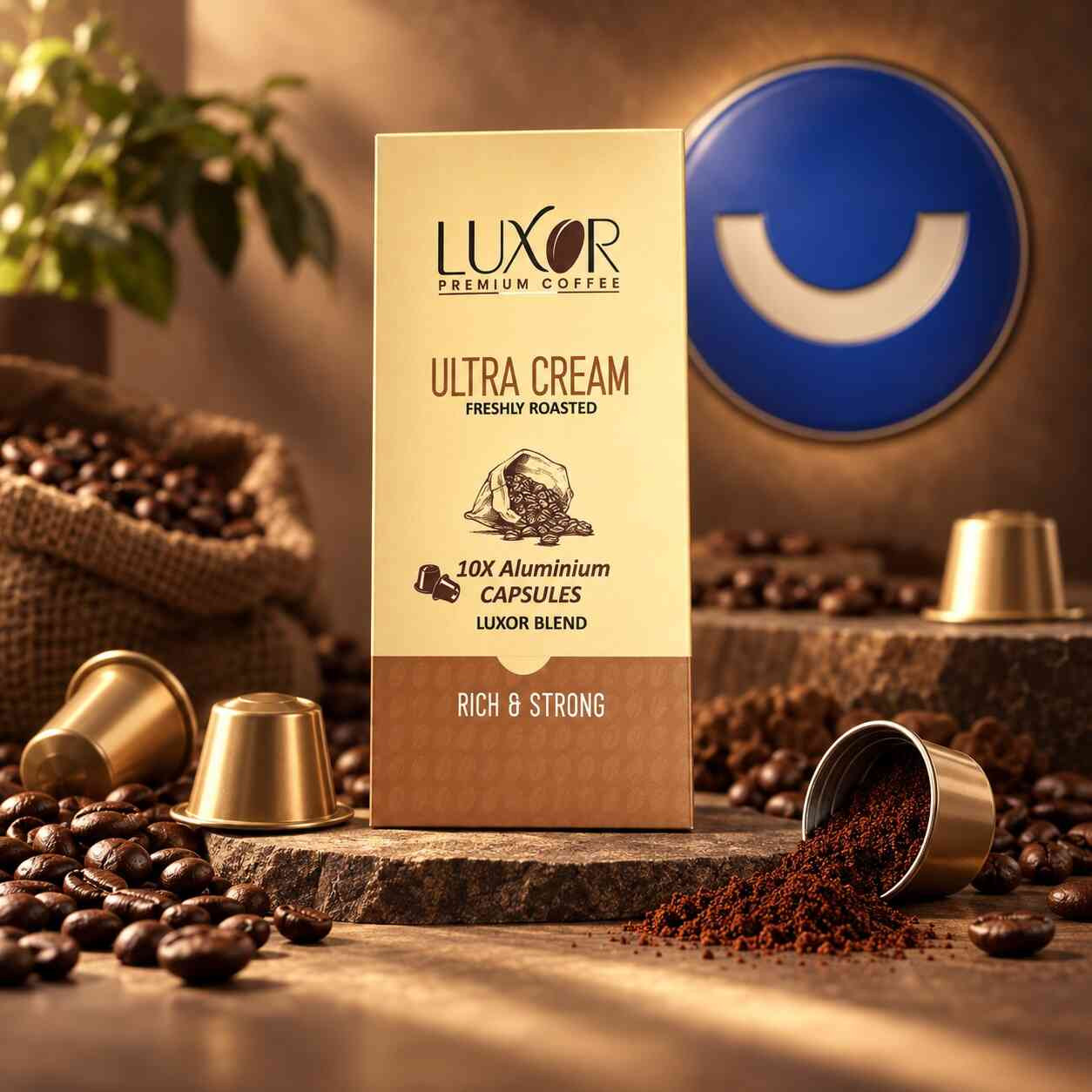 كبسولات إسبريسو ألترا كريم 50% أرابيكا 50% روبوستا