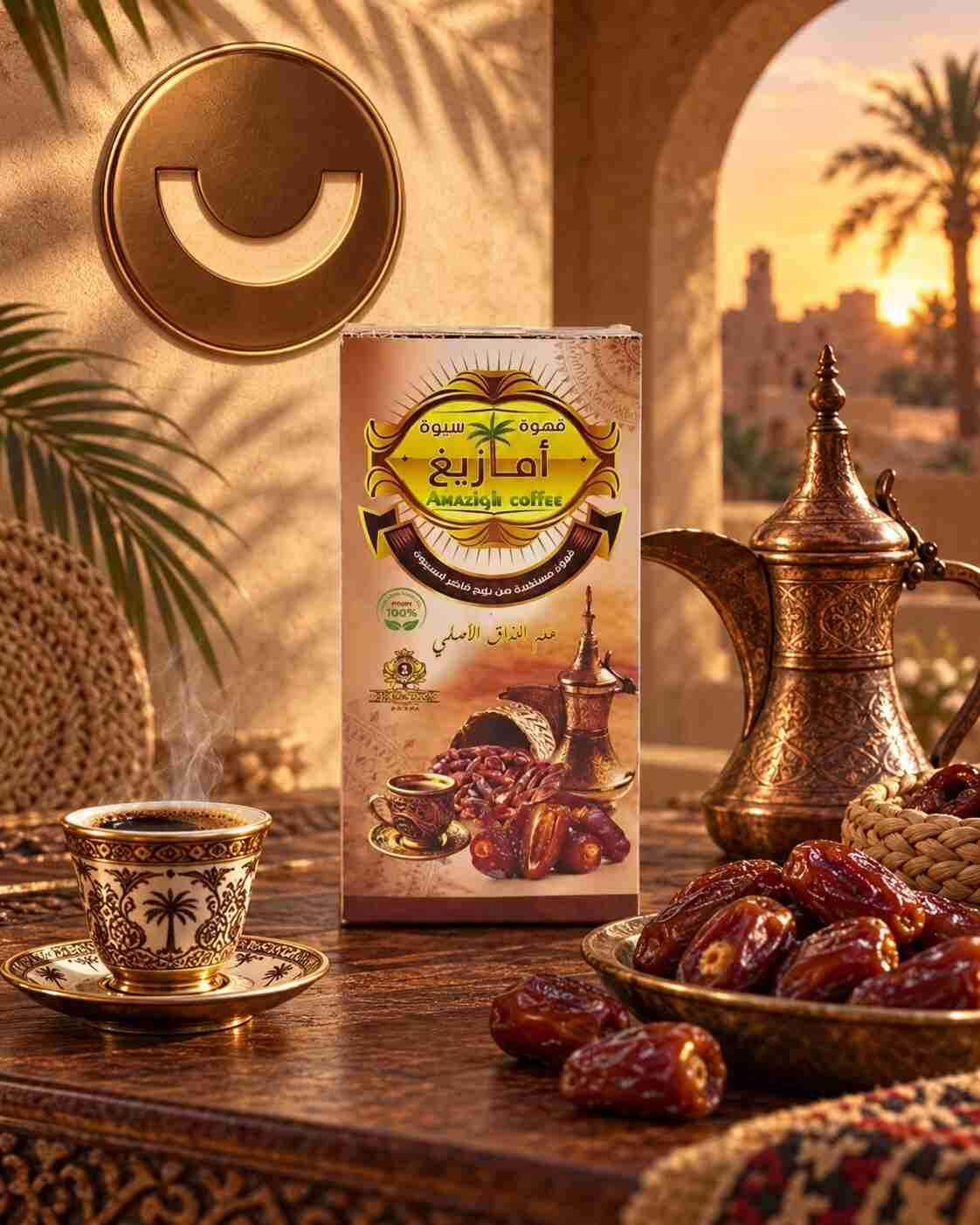 قهوة أمازيغ السيوية منزوعة الكافيين