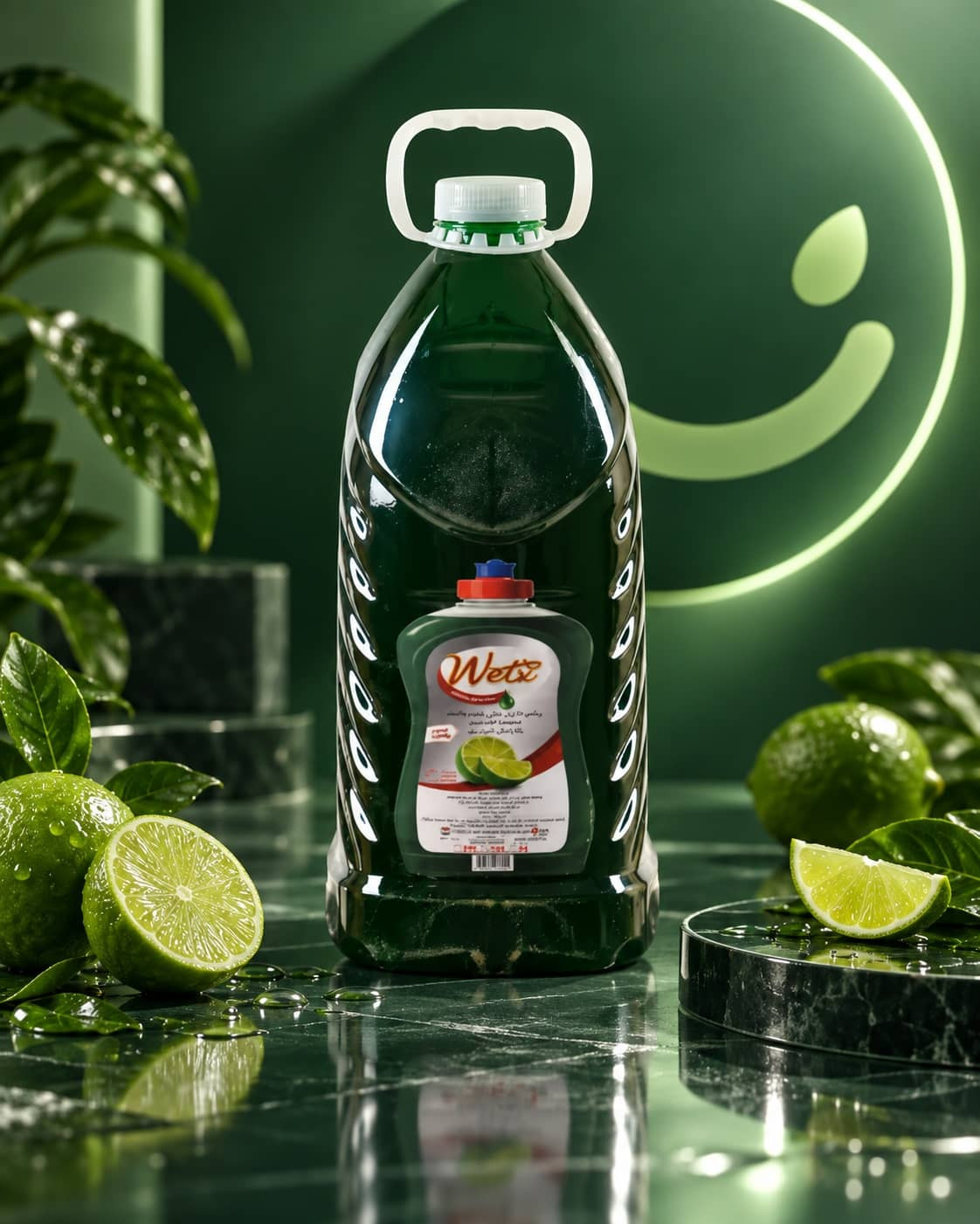 جالون صابون ليمون أخضر 5 لتر