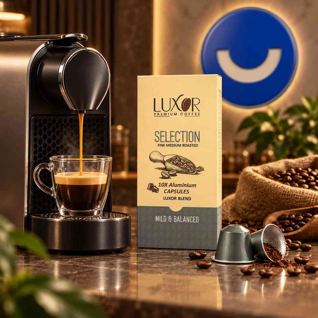 كبسولات إسبريسو سيليكشن 70% أرابيكا 30% روبوستا