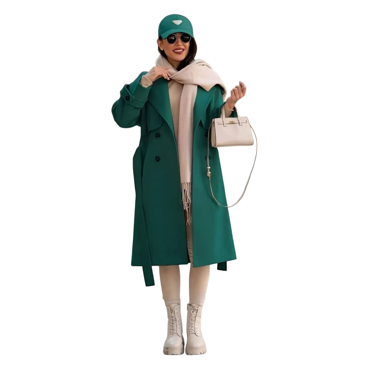 Coat Tweed Women's Colors Multi For Look Winter Luxury