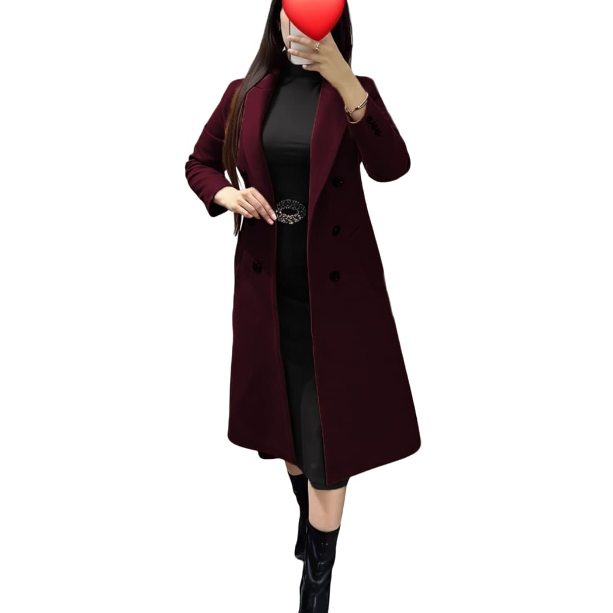 Coat Tweed Women's Elegant Colors Multi Luxury Special