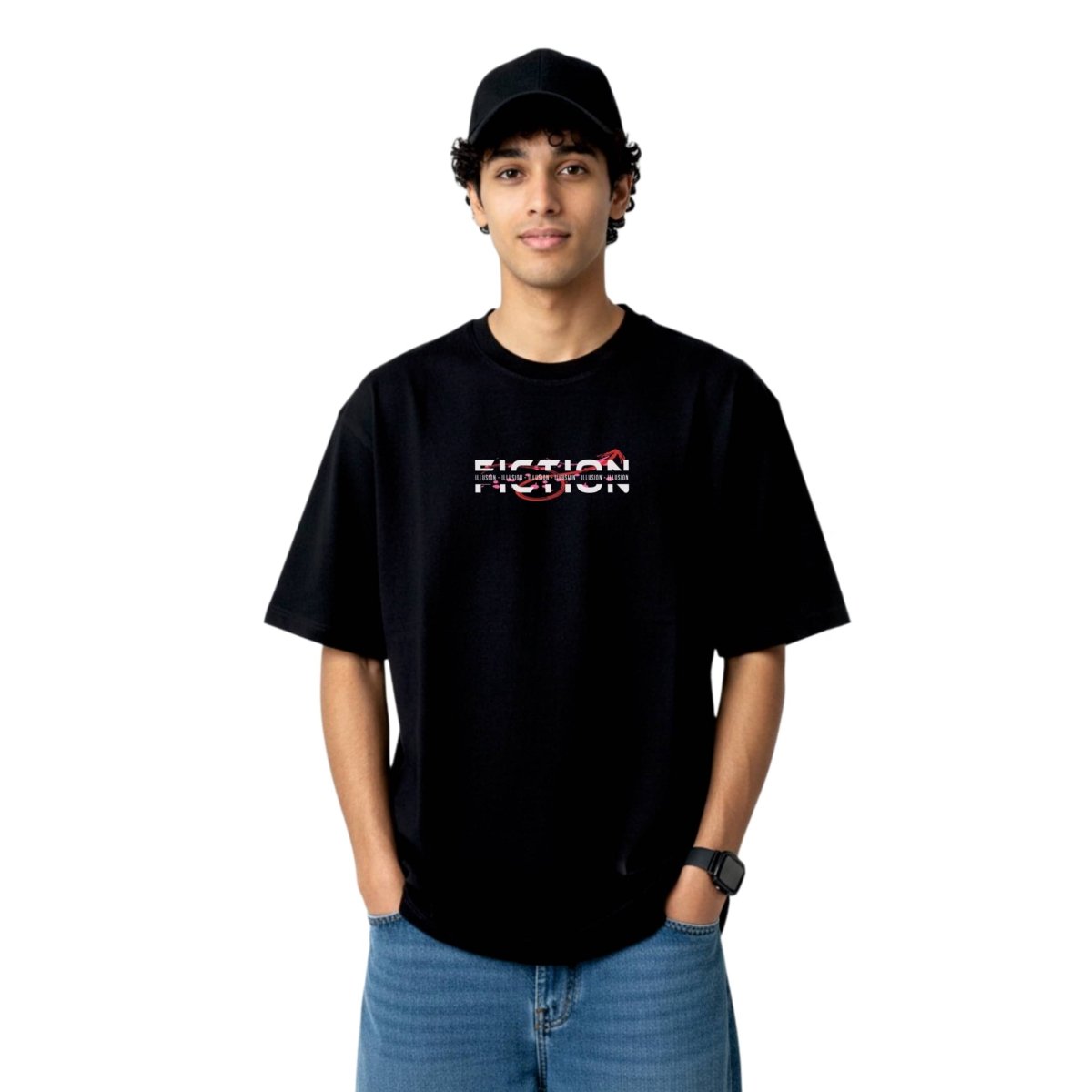 T-Shirt Over Size Print Unisex