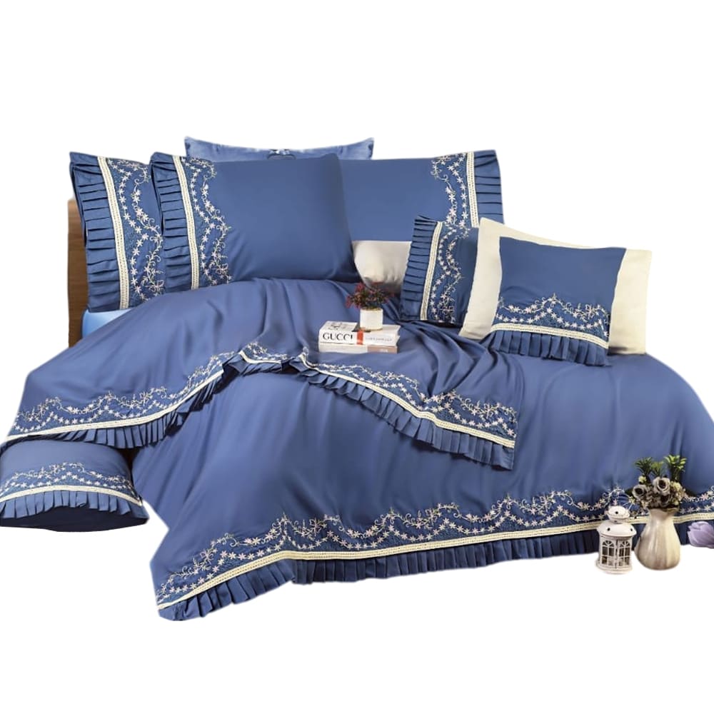 Set Sheet Bed 4 Pieces Blue
