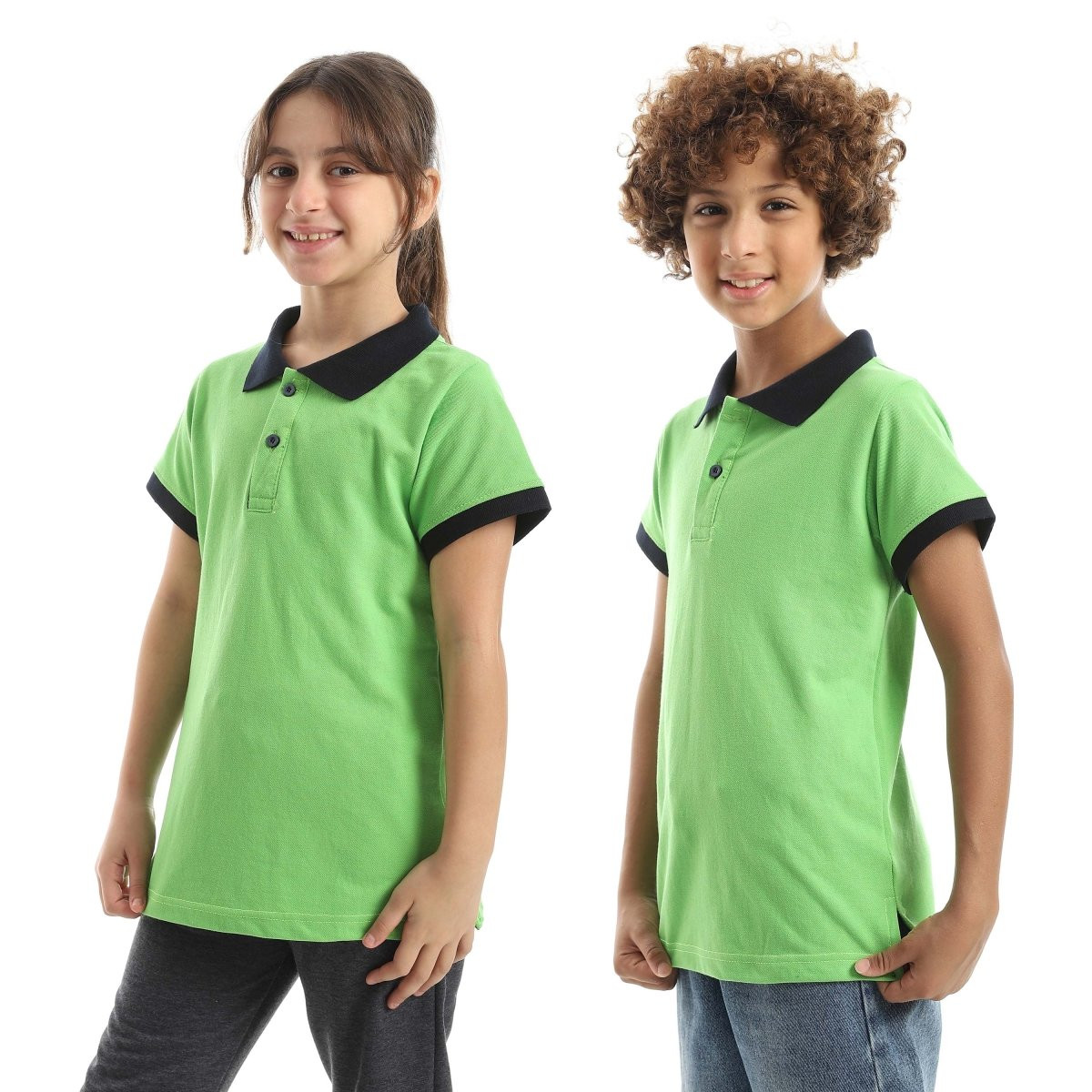 T Shirt Polo Half Sleeve For Kids Colors Special