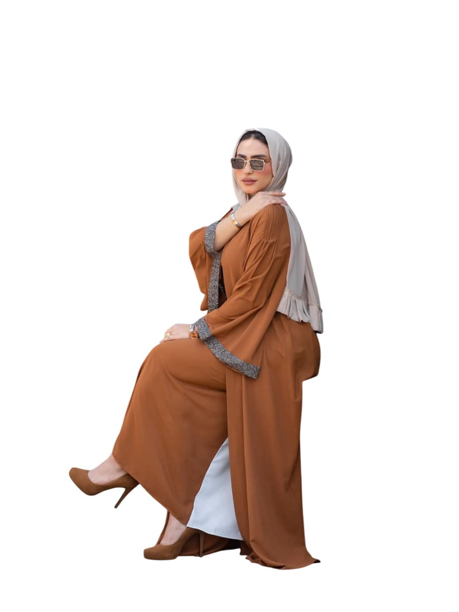 Havana Basic Double-Sided Abaya with Veil