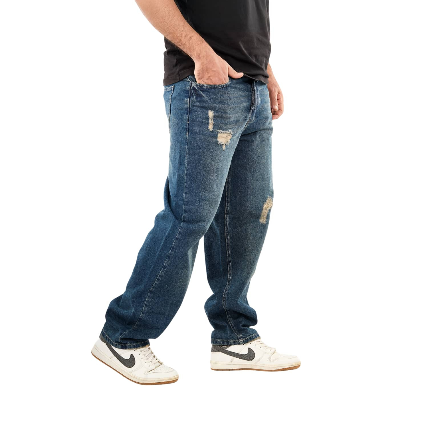 Pants Jeans Men's Wide Leg Casual
