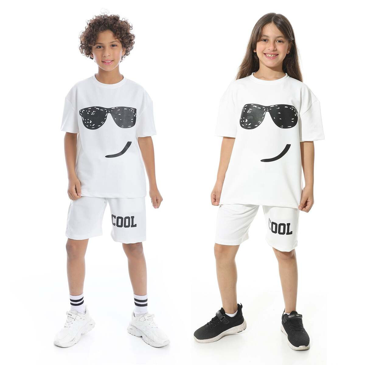Set Pajamas Children Summer Printed From Unisex