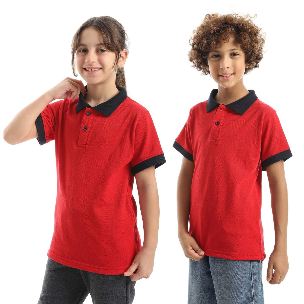 T Shirt Polo Half Sleeve For Kids Colors Special