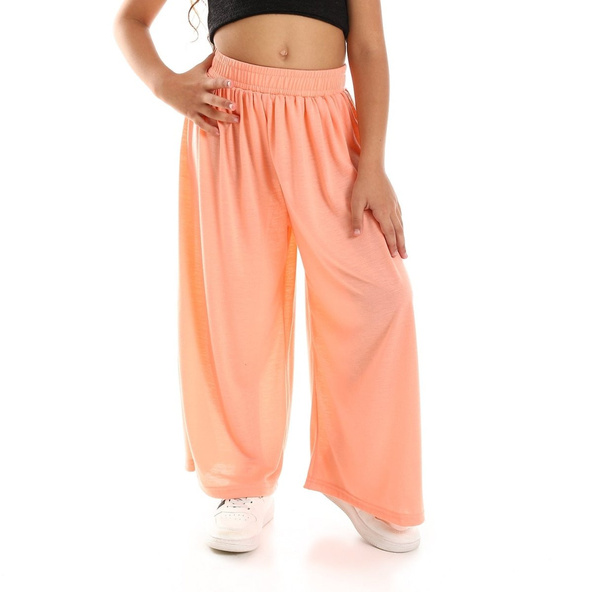 Pants Kady Wide For Girls Waist Elastic And Laces
