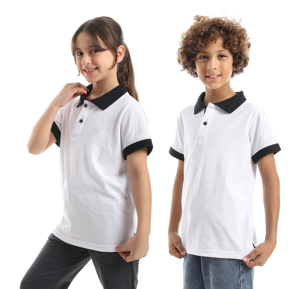 T Shirt Polo Half Sleeve For Kids Colors Special