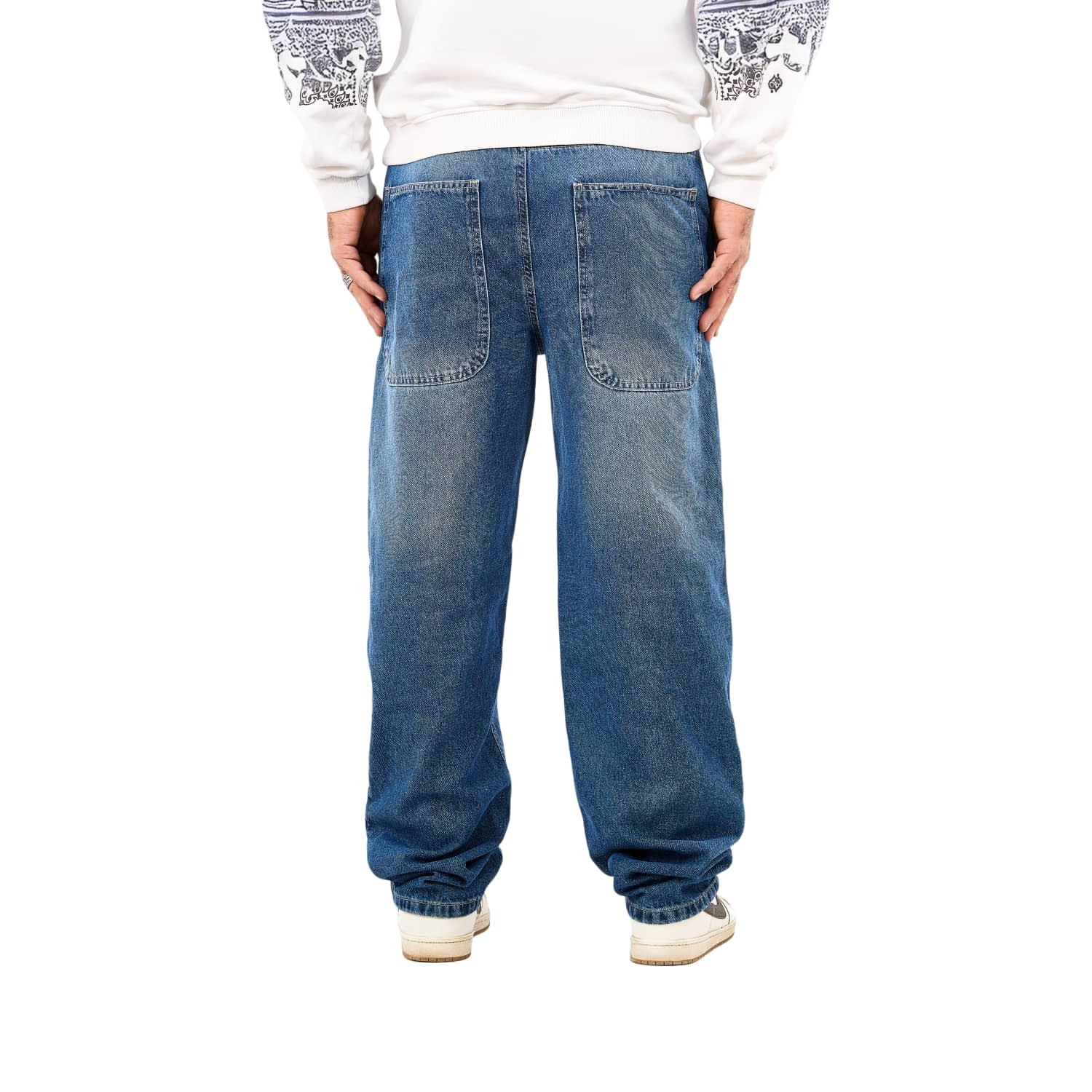 Jeans Men's Casual With Design Modern Fabric Durable