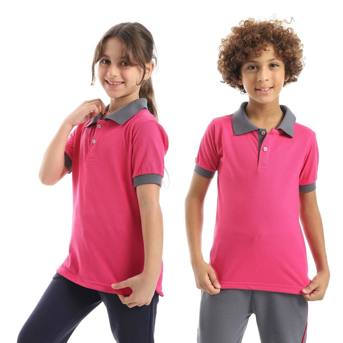 T Shirt Polo Half Sleeve For Kids Colors Special