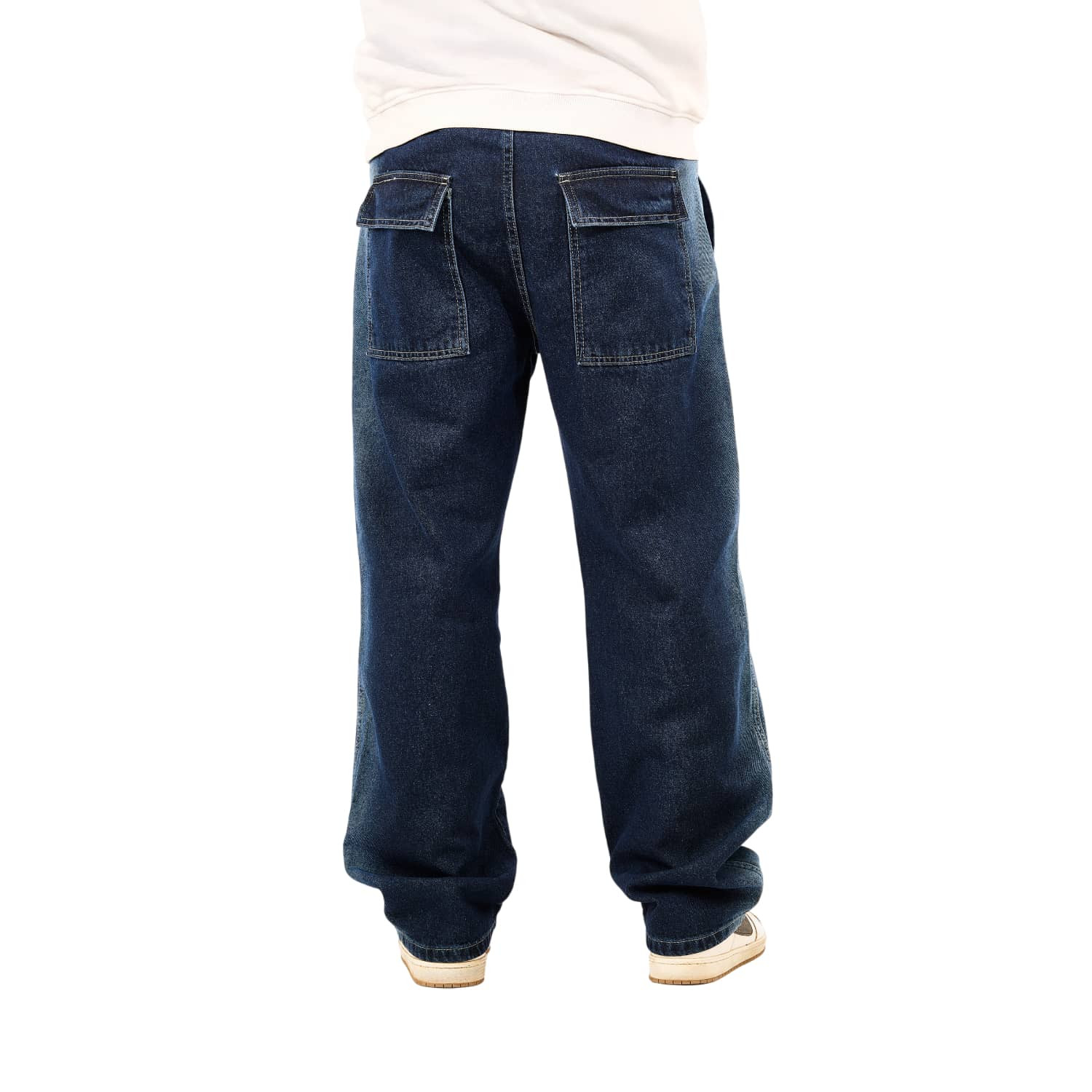 Pants Jeans Men's Casual Multi Pockets Fit Comfortable