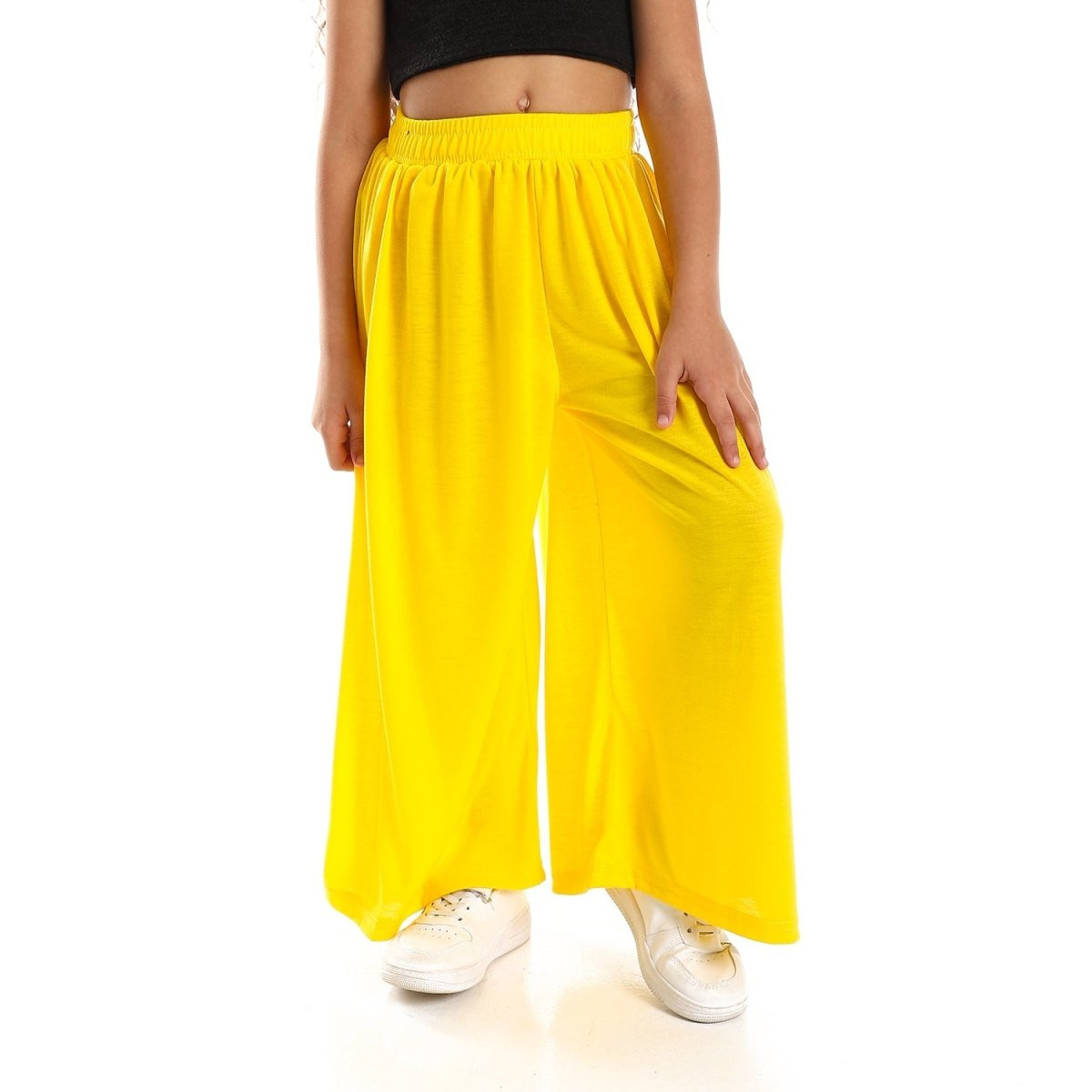 Pants Kady Wide For Girls Waist Elastic And Laces