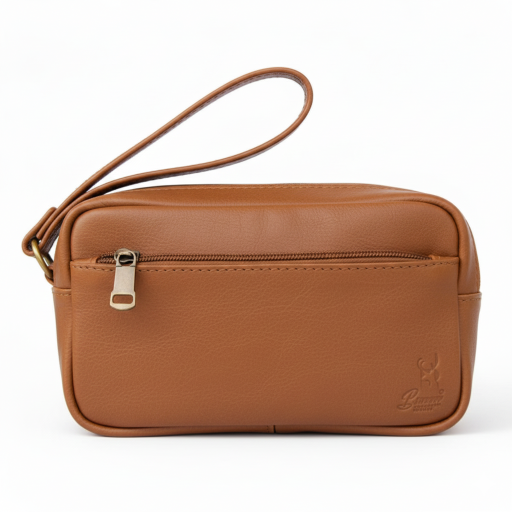 Bag Hand Men's Leather Natural Design Elegant Color Classic