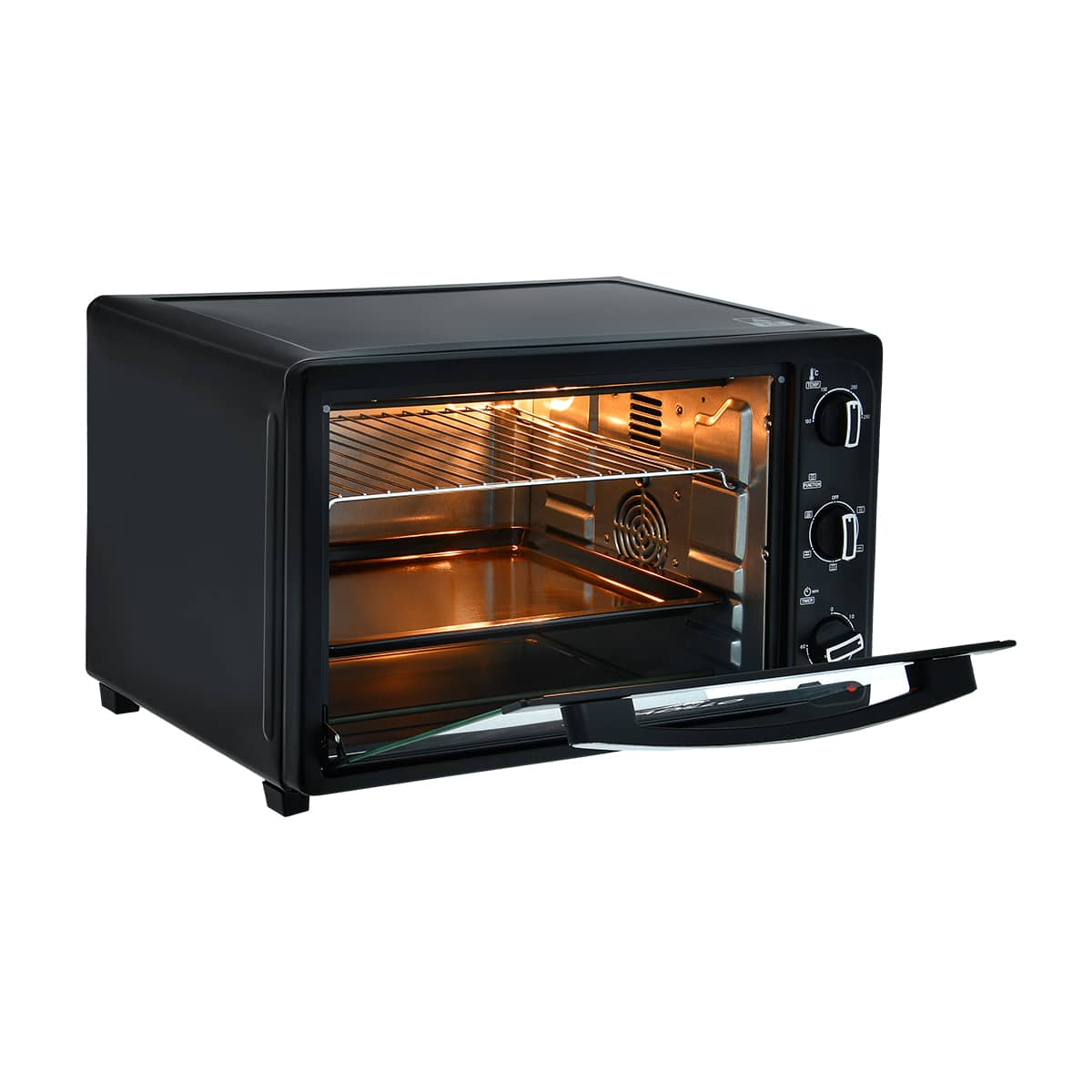 Oven 50 Liter 2000 Watts Black