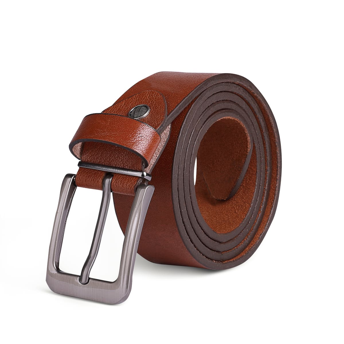 Belt Men's Leather Natural Elegant