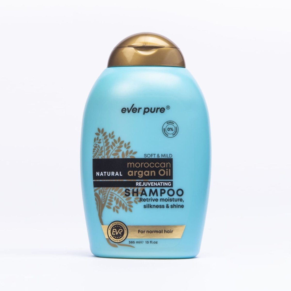 Ever Pure Shampoo Oil Hair Normal 385 Ml
