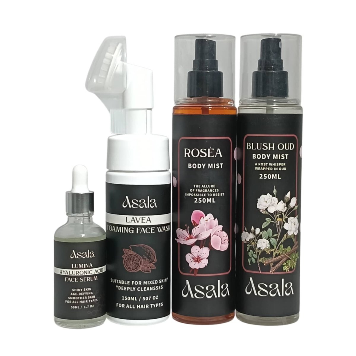 2 Body Mist + Rinse For Face + Serum For Face From Authenticity