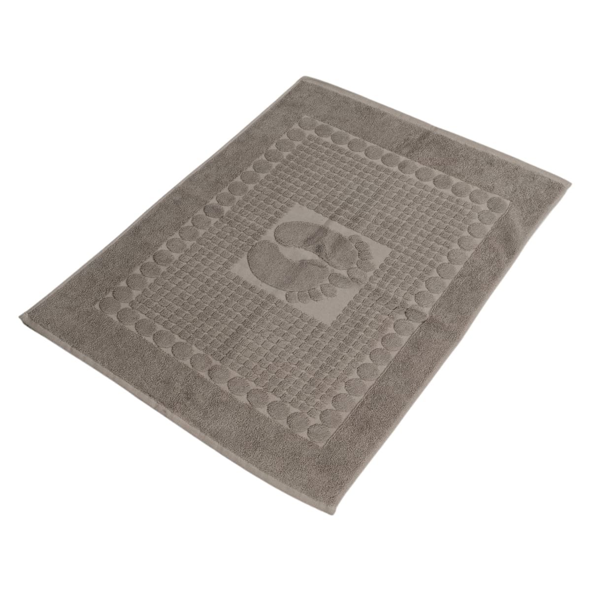 100% cotton foot-shaped towel, 70*50 cm, in a variety of elegant colors