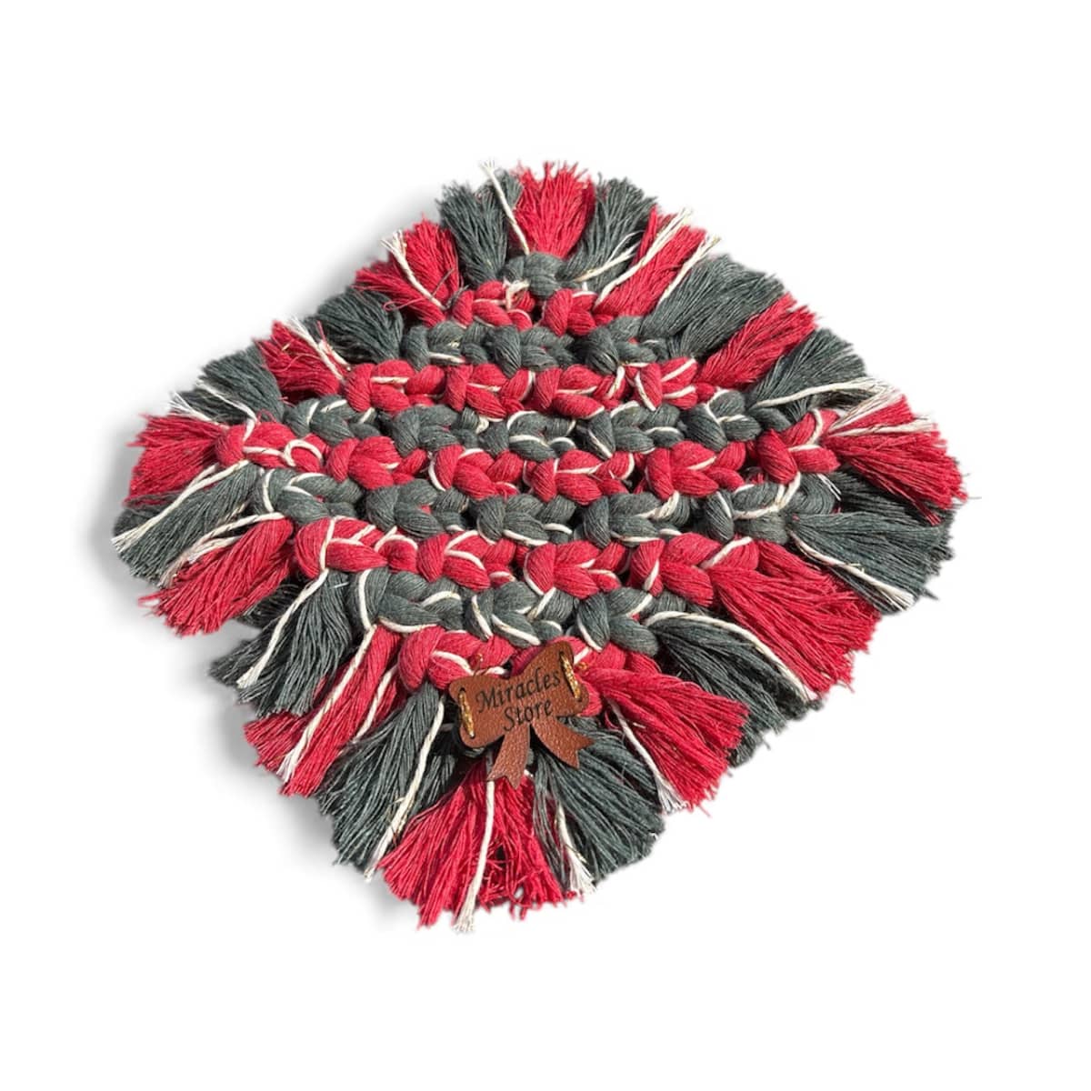 Set Molds Macrame For Christmas Two Pieces 17 17