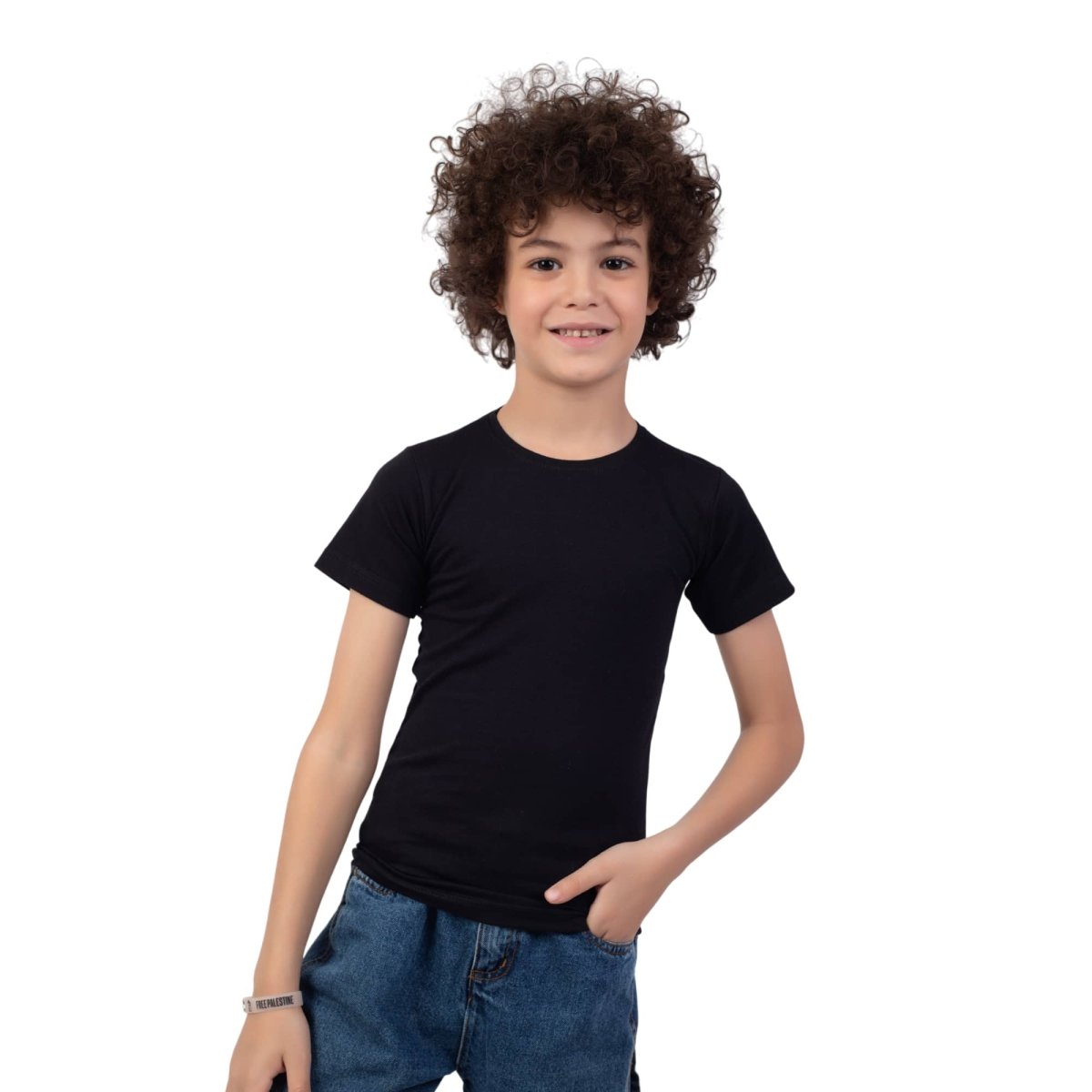 أندر شيرت أولادي قطن ليكرا نصف كم