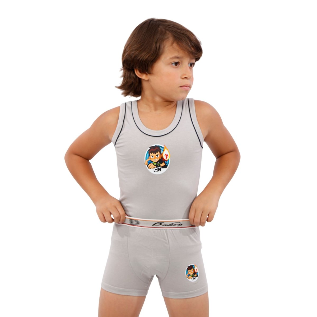 Set Boys' With Boxer Light