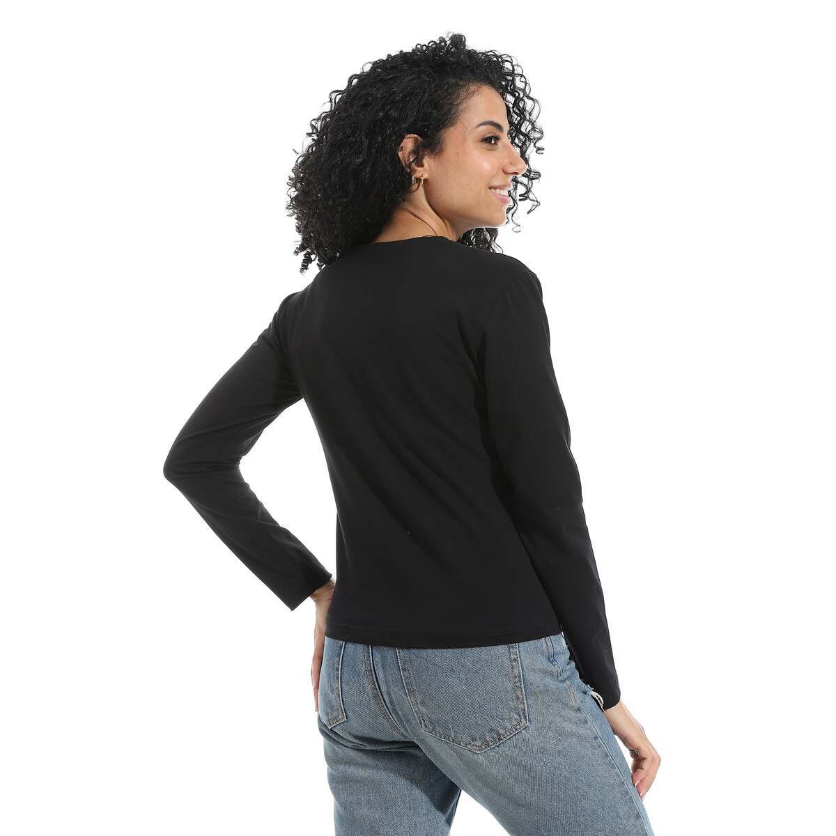 Blouse Women's With Sleeves From Lycra Neck Device Colors