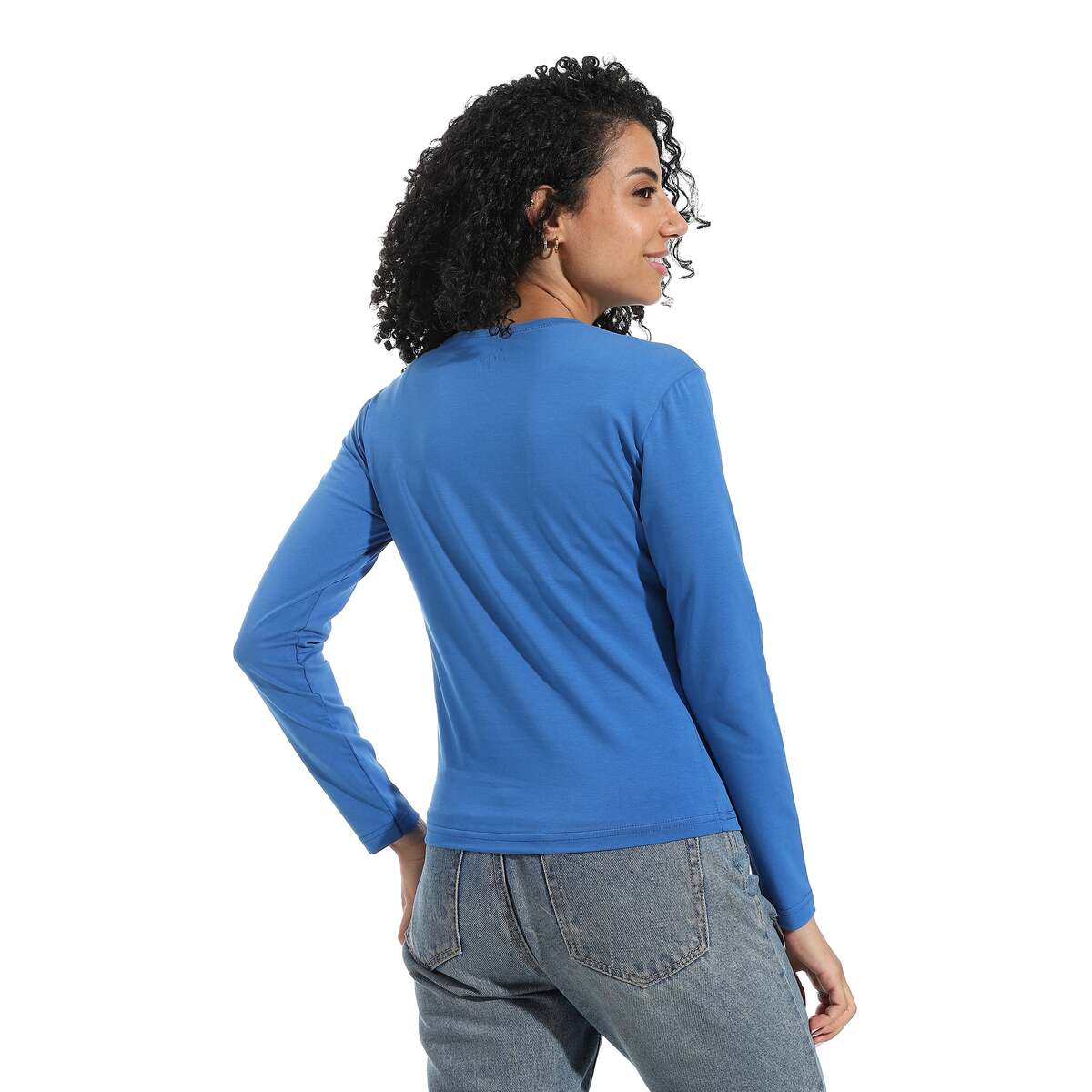 Blouse Women's With Sleeves From Lycra Neck Device Colors