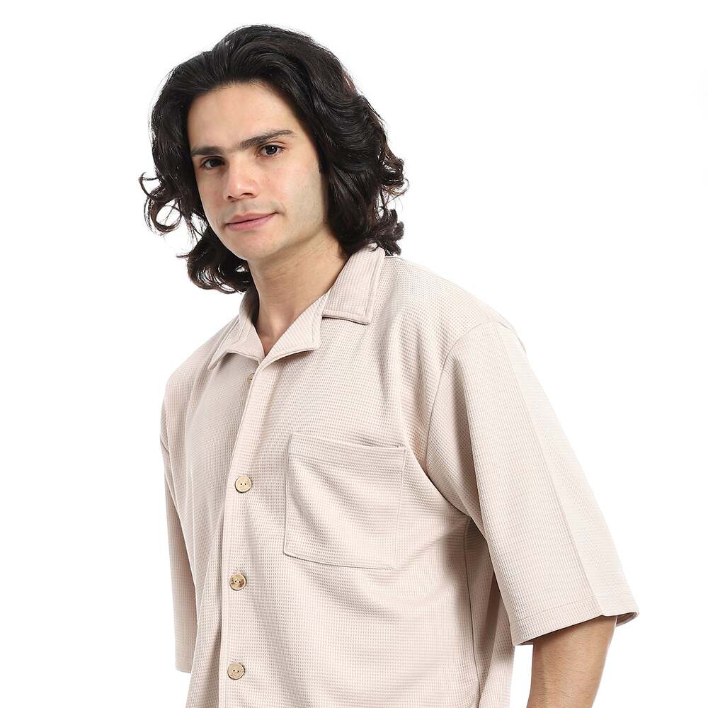 Set Shirt Shorts Patterned