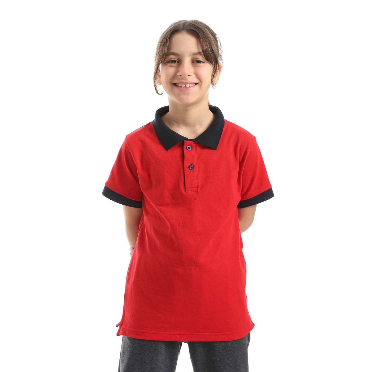 T Shirt Polo Half Sleeve For Kids Colors Special