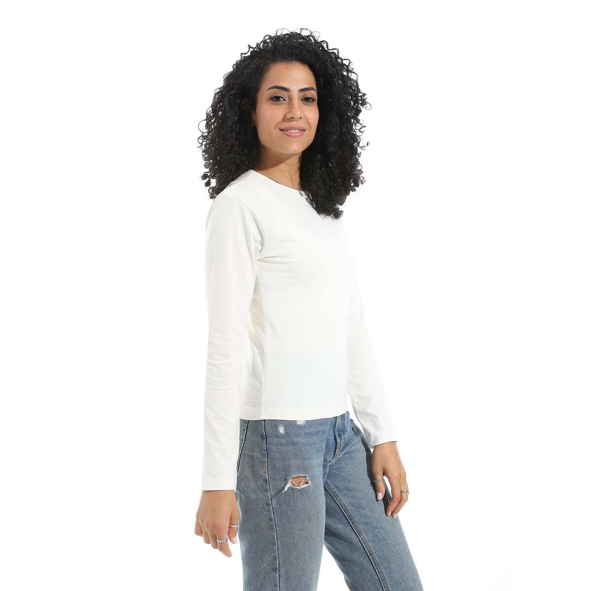 Blouse Women's With Sleeves From Lycra Neck Device Colors