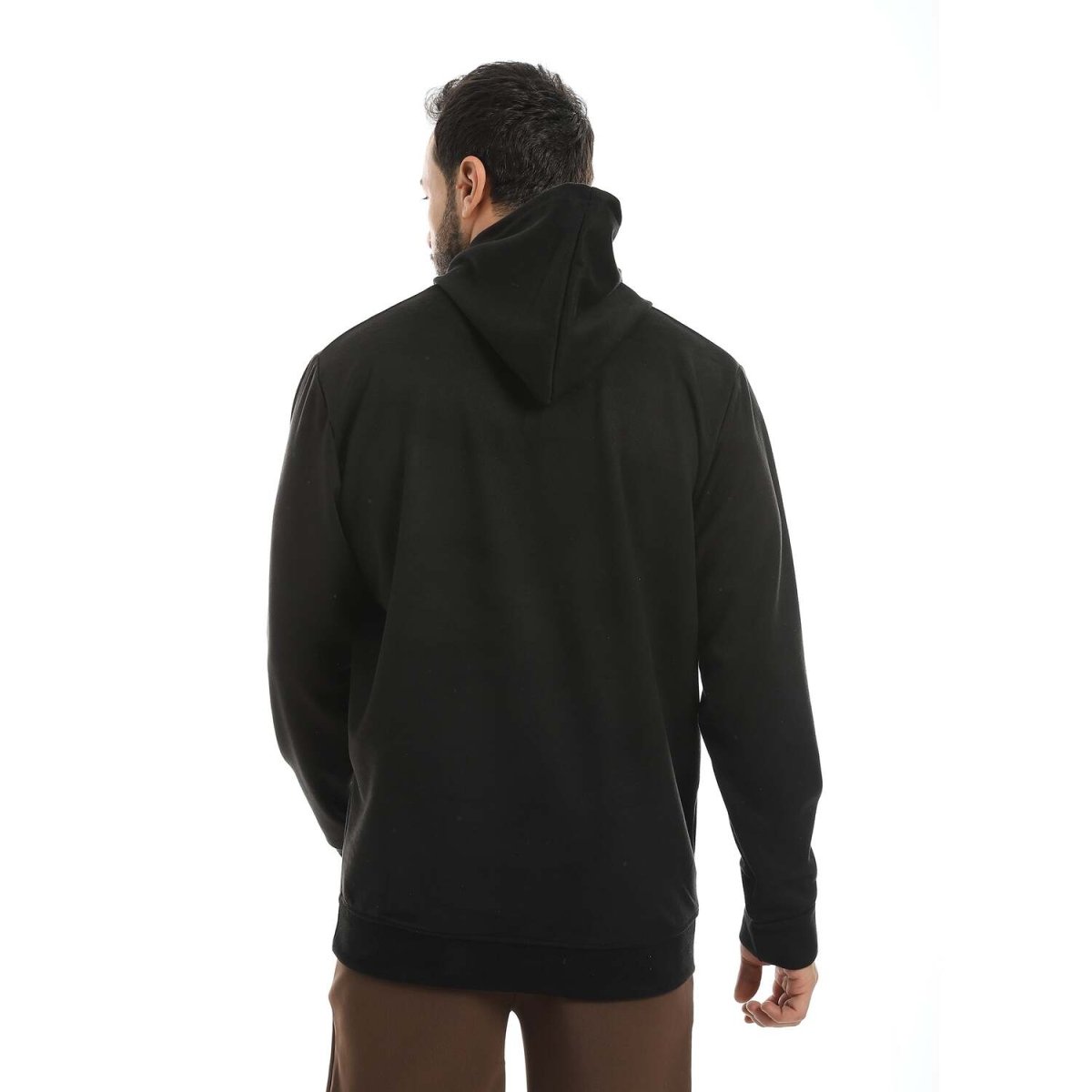 Sweatshirt Shirt Velvet With Cover Head For Men
