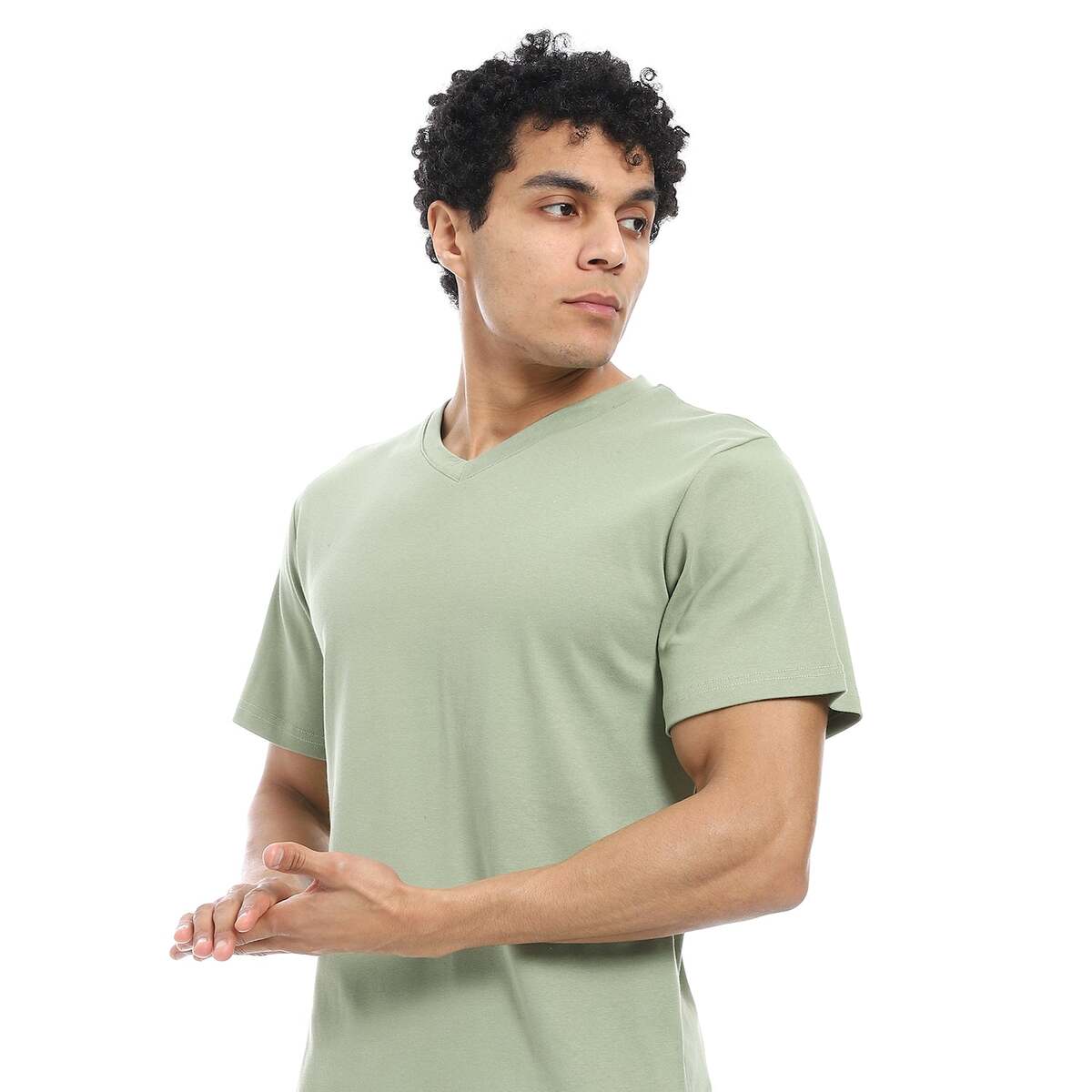 Pajamas Men's Luxury Neck On Shape Letter V 100 Cotton