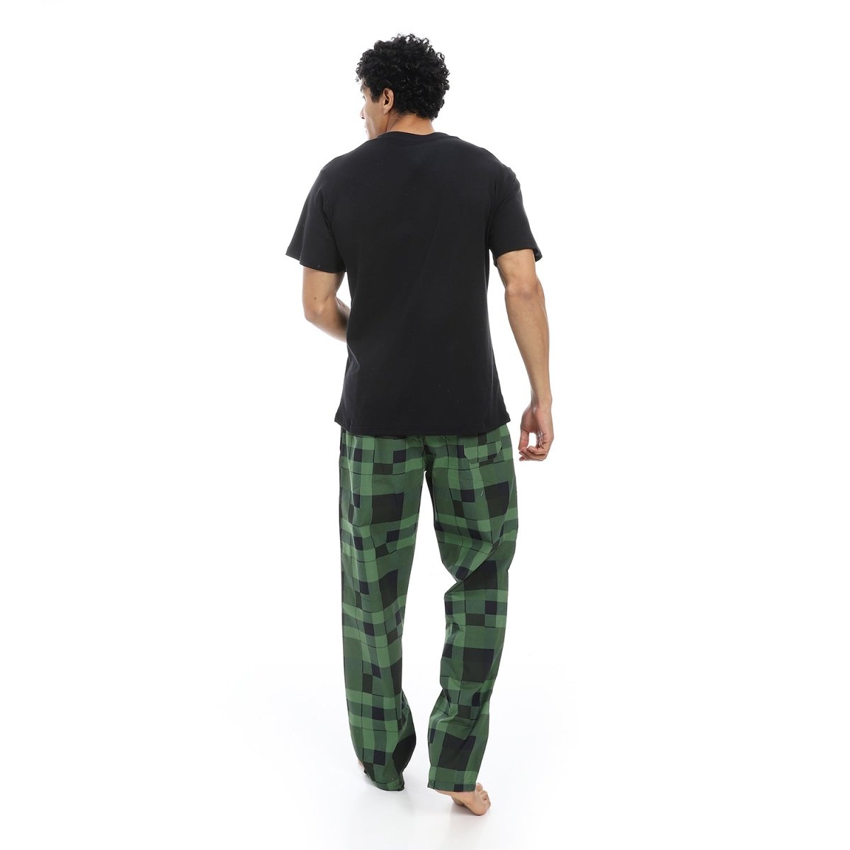Pajamas Men's Luxury Neck On Shape Letter V 100 Cotton
