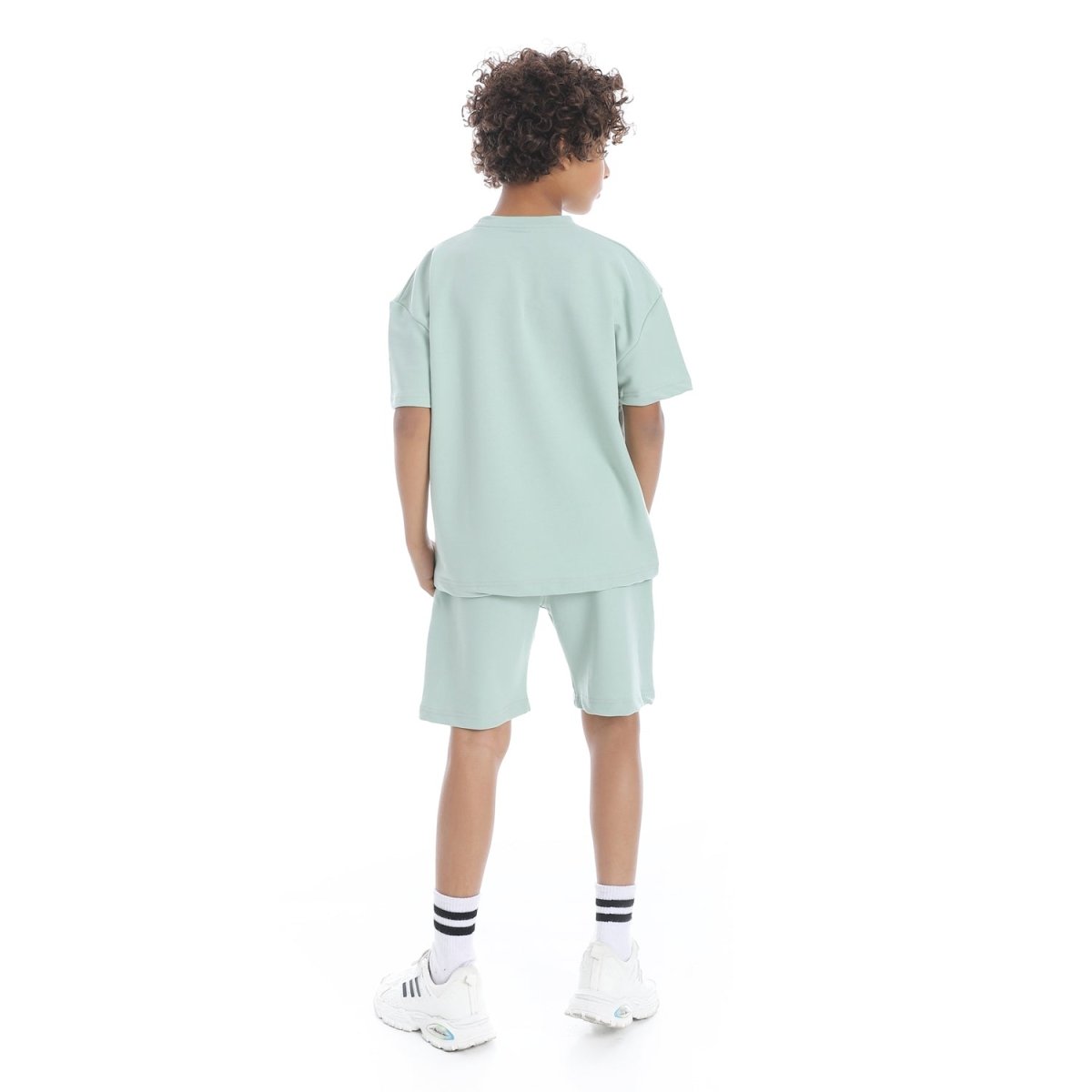 Set Pajamas Kids Summer Printed Unique From Front Unisex