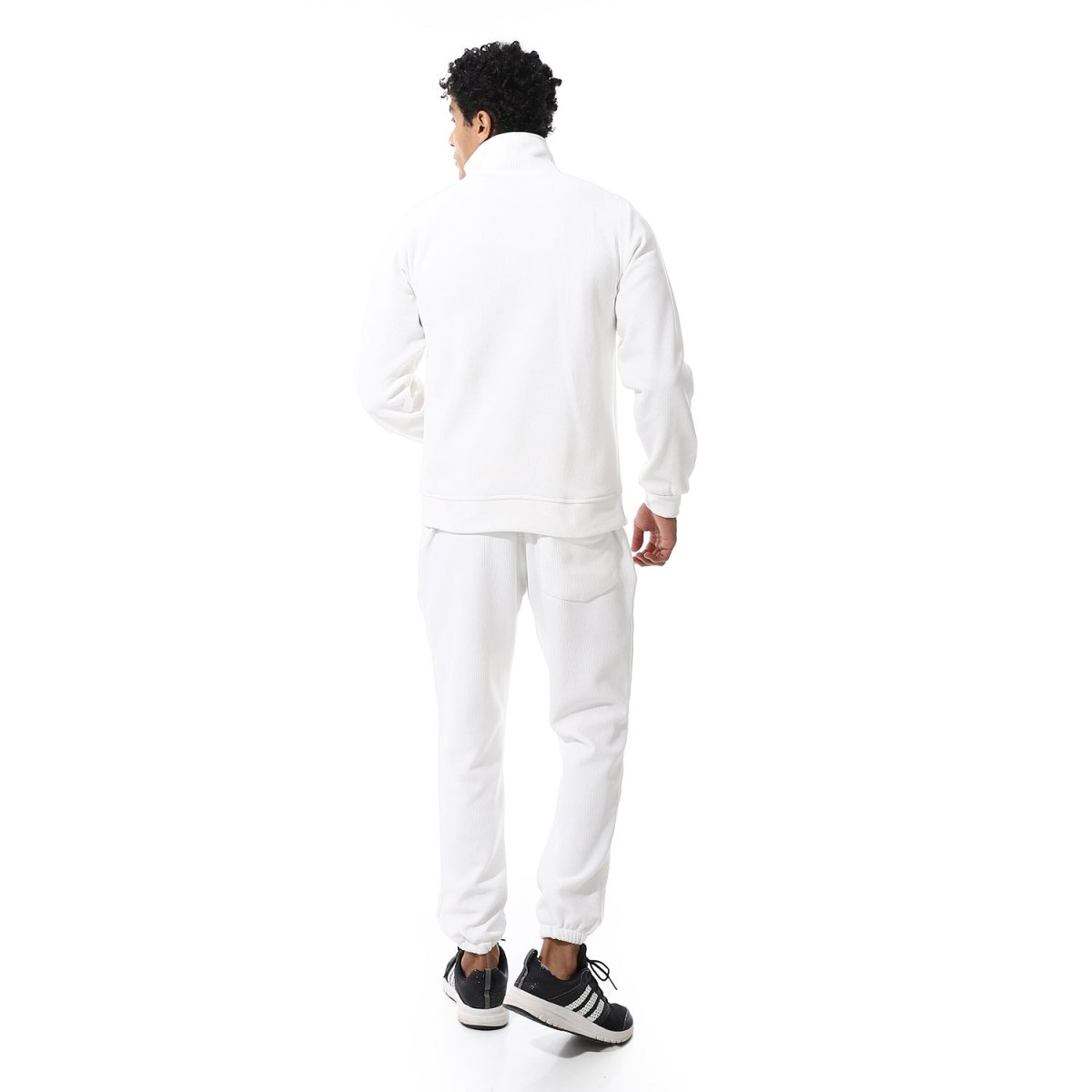 Set Sport Casual Neckline Zip