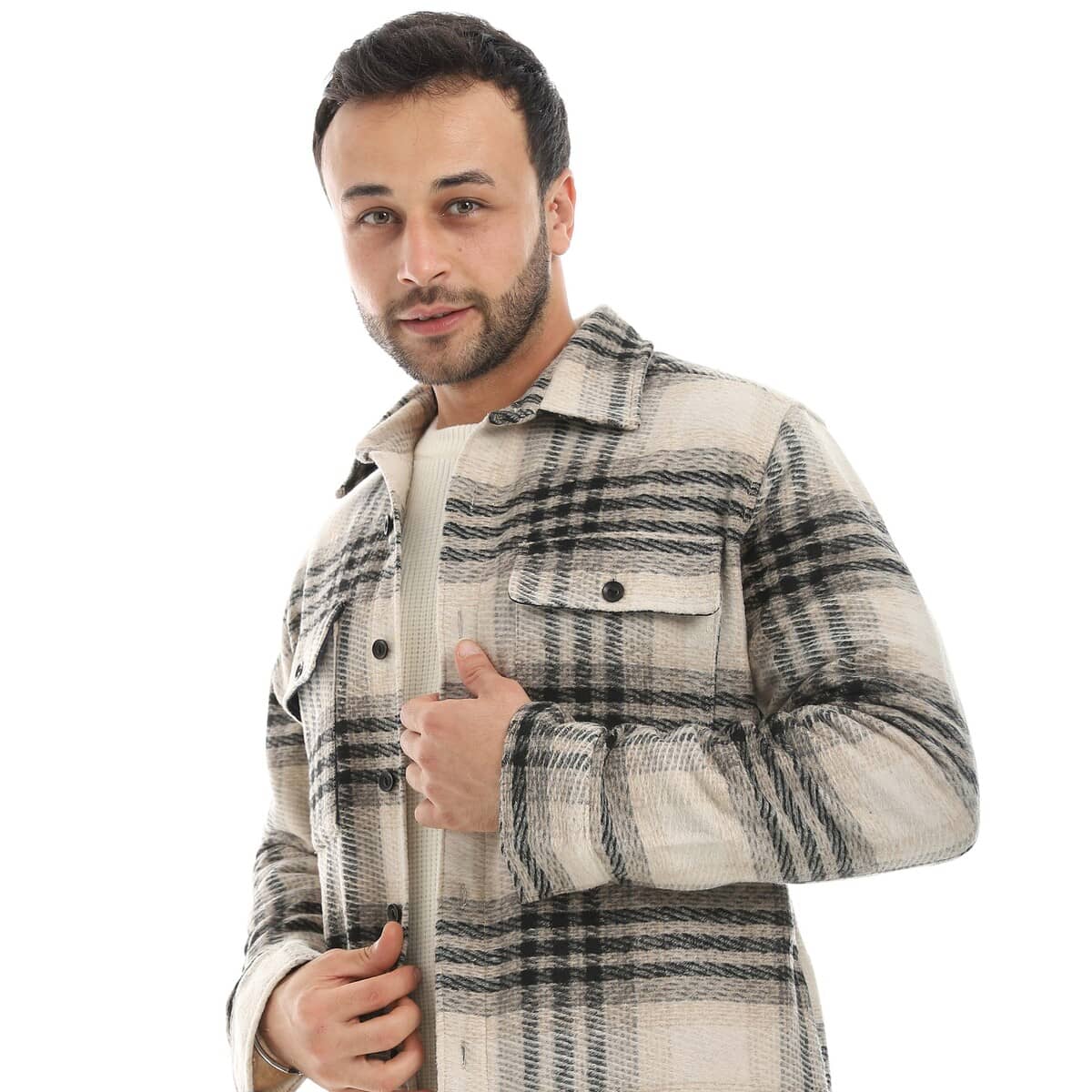 قميص شمواه رجالي خامة قطن