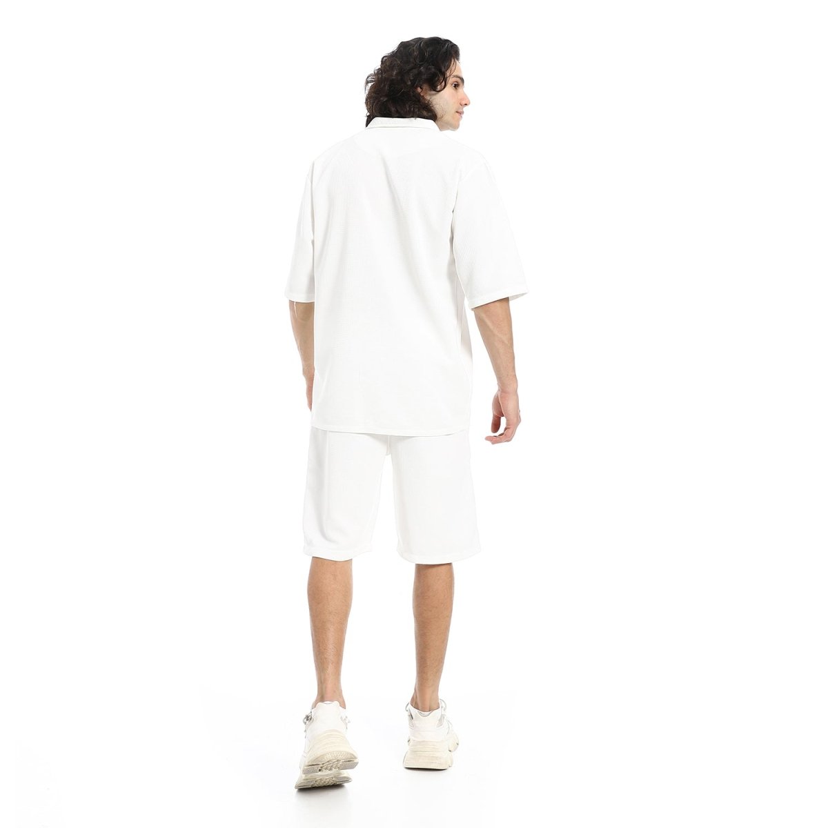 Set Shirt Shorts Patterned