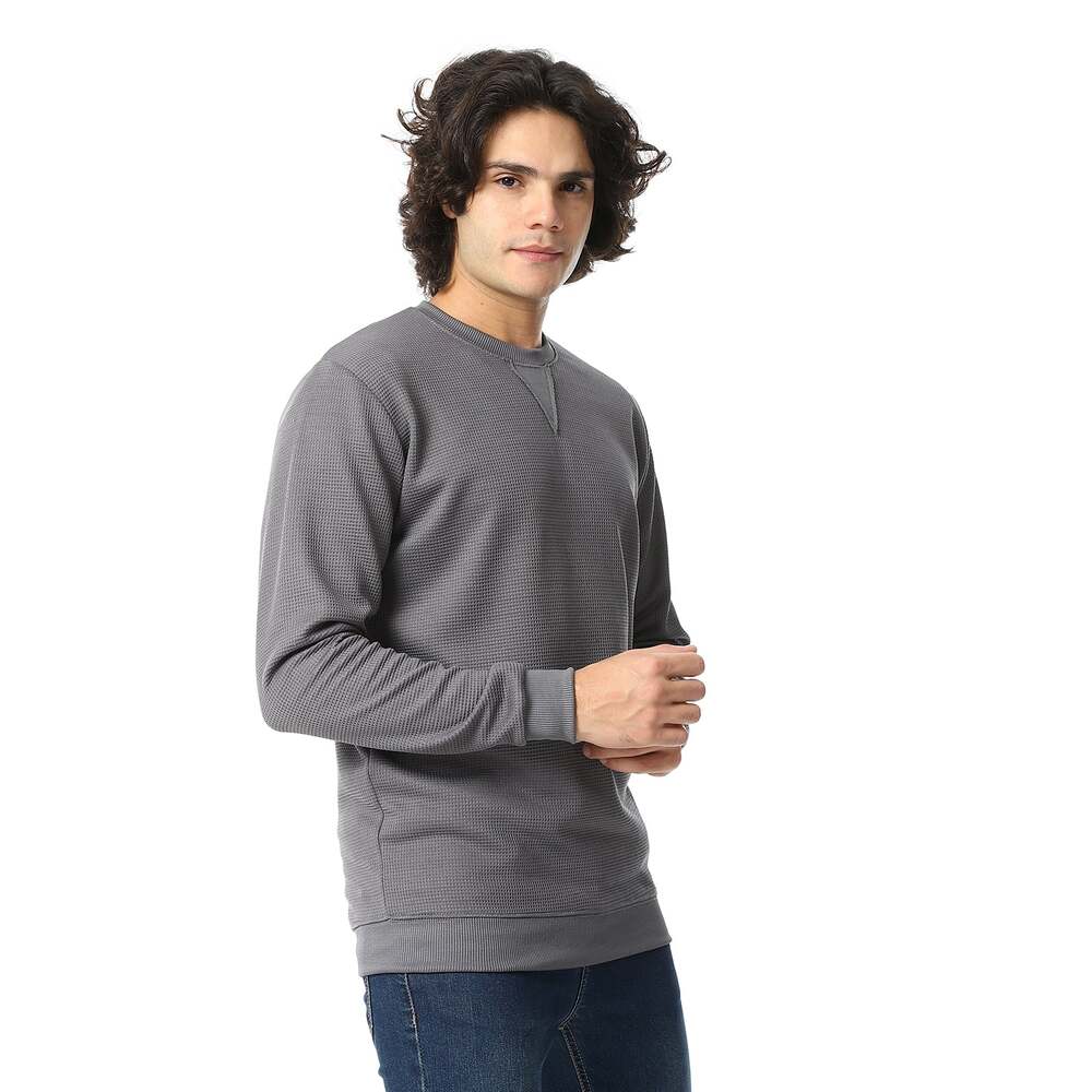 Blazer Winter Men's Woven Neck Round Cotton 100