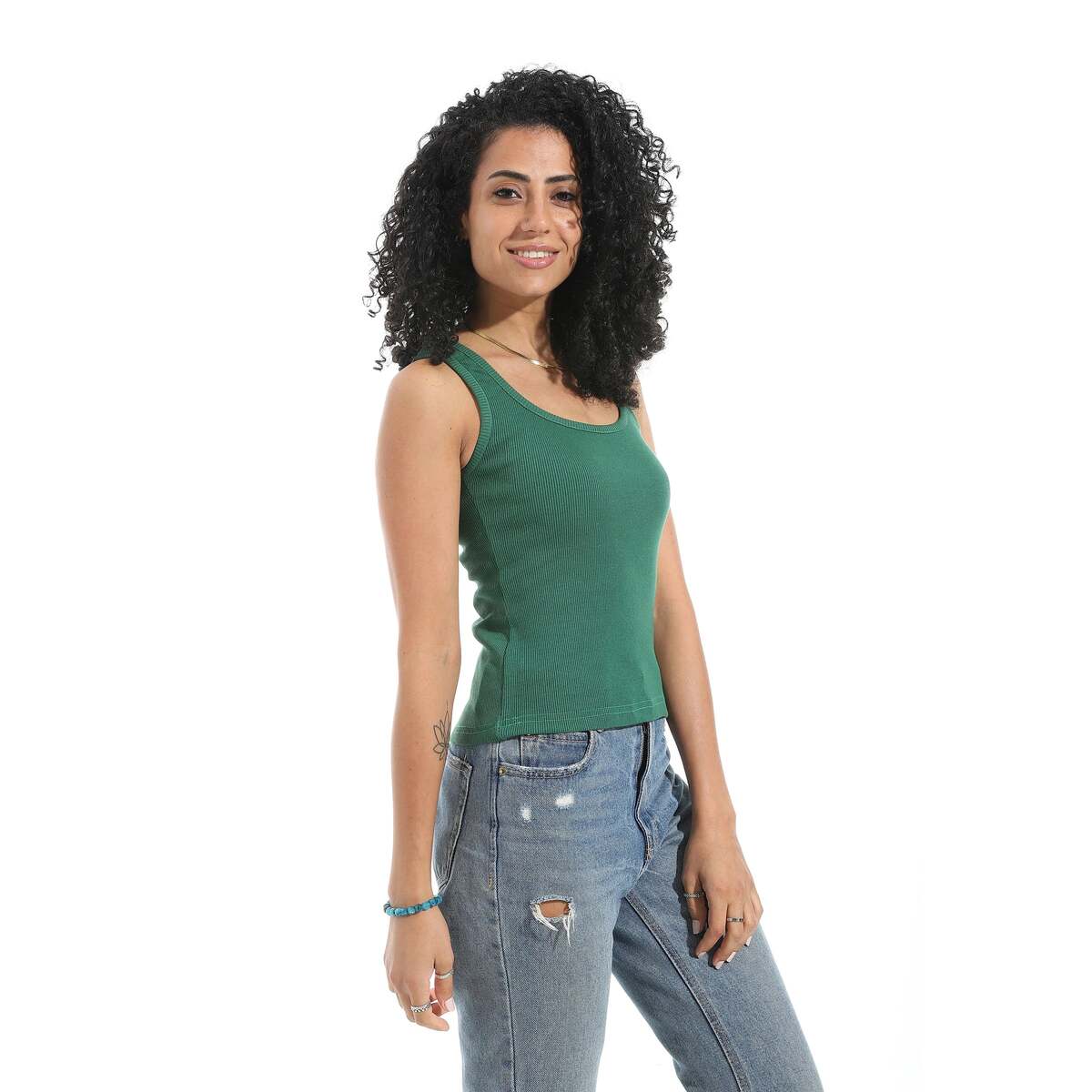 Blouse Women's From Cotton Lycra Without