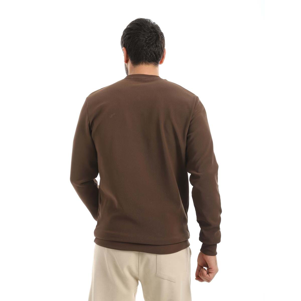 Blazer Elegant Men's Neckline Round From Cotton Polyester