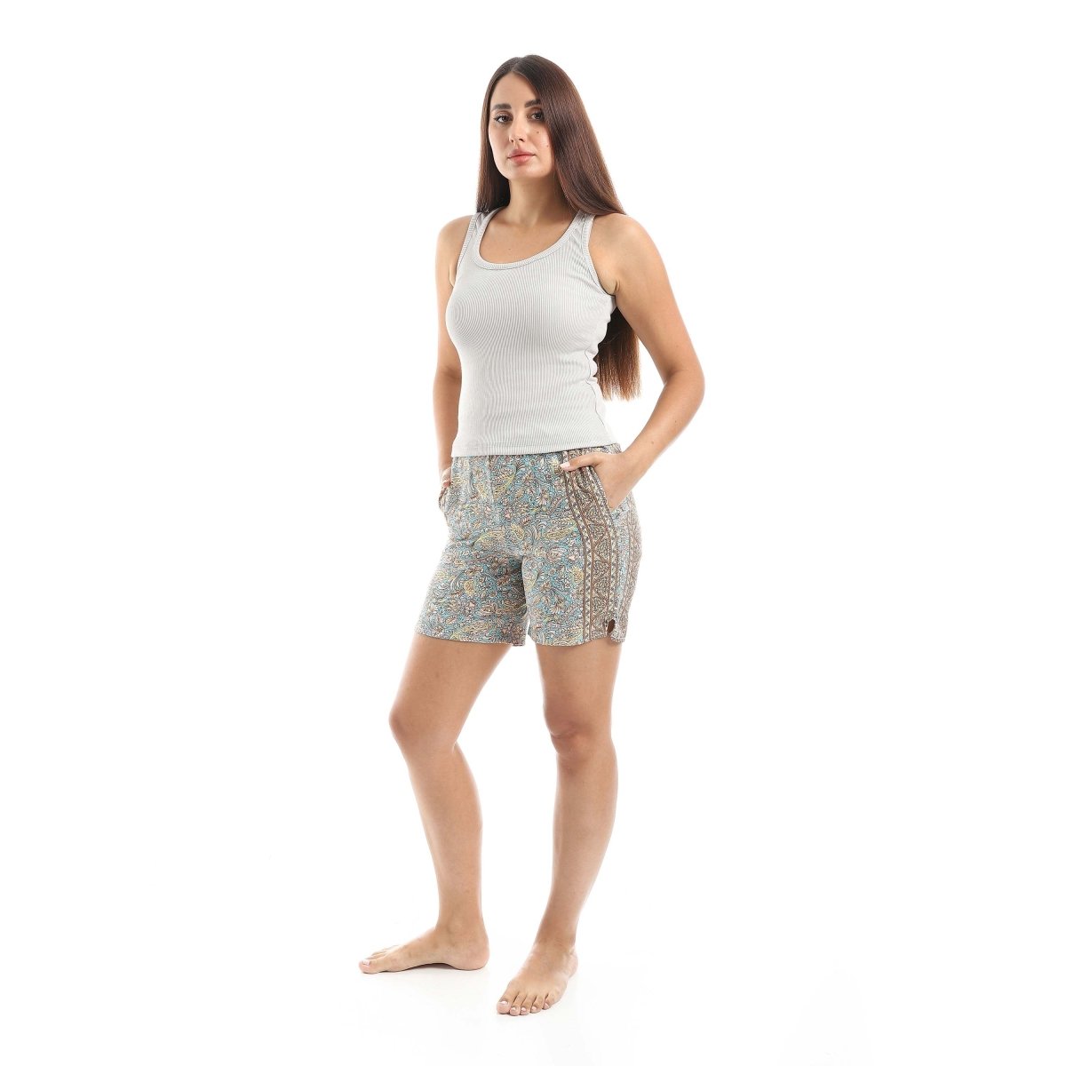 Set Shorts Women's Cotton 100 % Designed