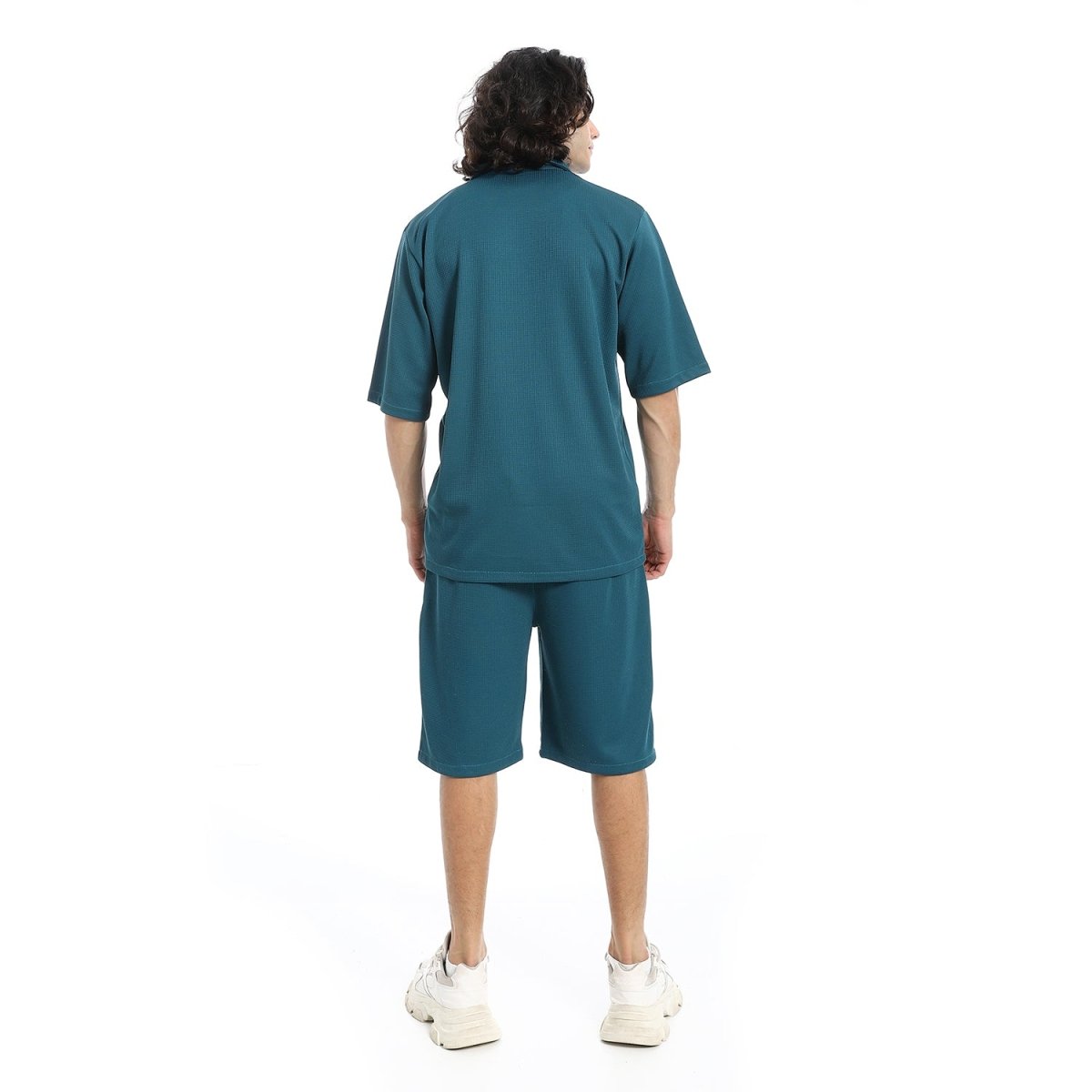 Set Shirt Shorts Patterned