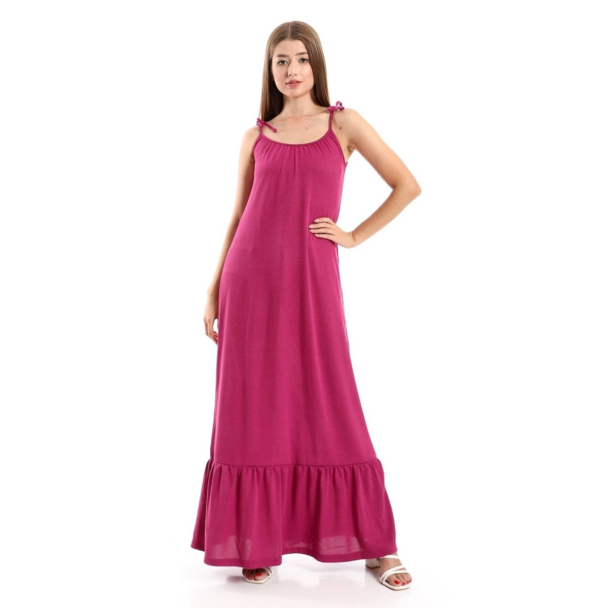 Dress Women's Casual Multi Layers With Sleeves Thin