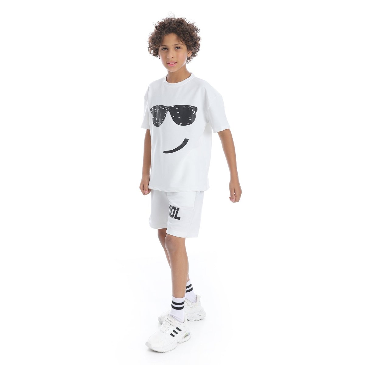 Set Pajamas Children Summer Printed From Unisex