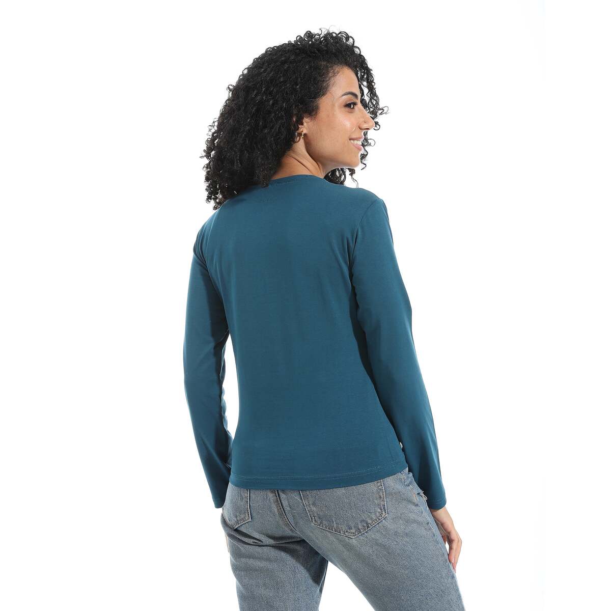 Blouse Women's With Sleeves From Lycra Neck Device Colors