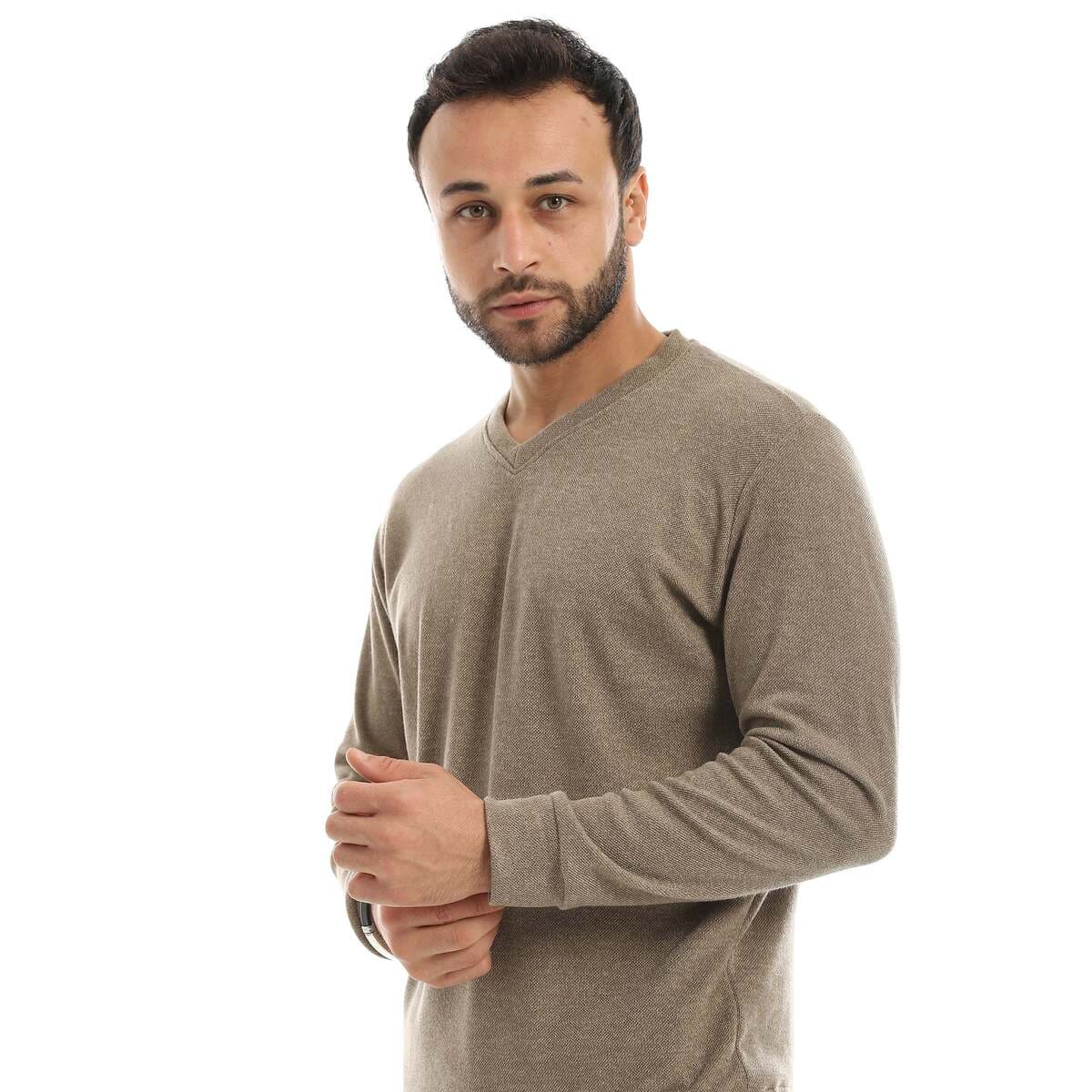 Blazer Falafel Men's Neckline V Fabric Cotton Comfortable